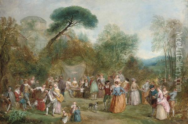 The Wedding Feast Oil Painting - Henry Charles Andrews