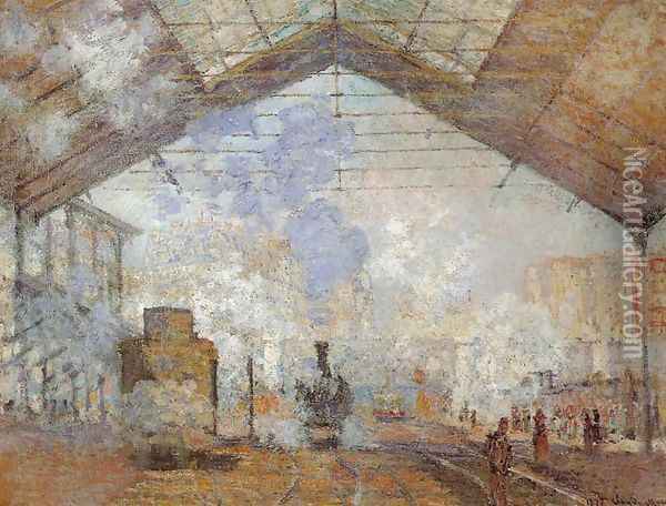 Saint-Lazare Station Oil Painting - Claude Oscar Monet