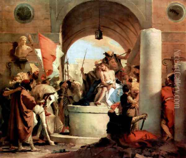 Thorn coronation Oil Painting - Giovanni Battista Tiepolo