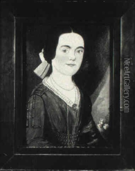 Portrait Of Harriet S. Pierce Oil Painting - William Matthew Prior