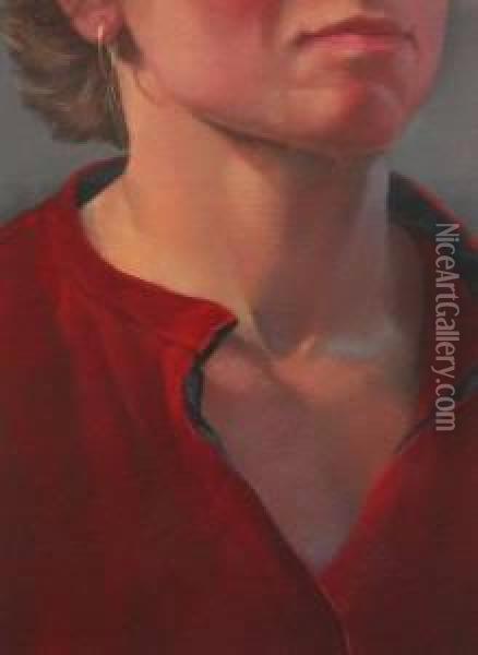Mary Joan Waid (american, 20th Century). Oil Painting - Mary Ward