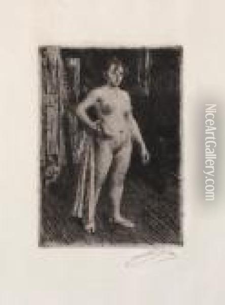 Venus De La Vilette Oil Painting - Anders Zorn