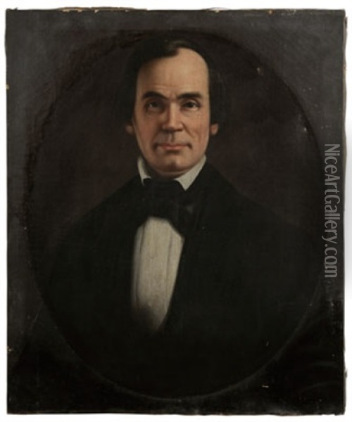 Andrew Johnson Oil Painting - Samuel M. Shaver