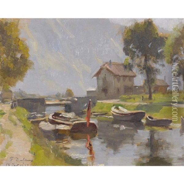 Villeneuve Oil Painting - Frederic Dufaux