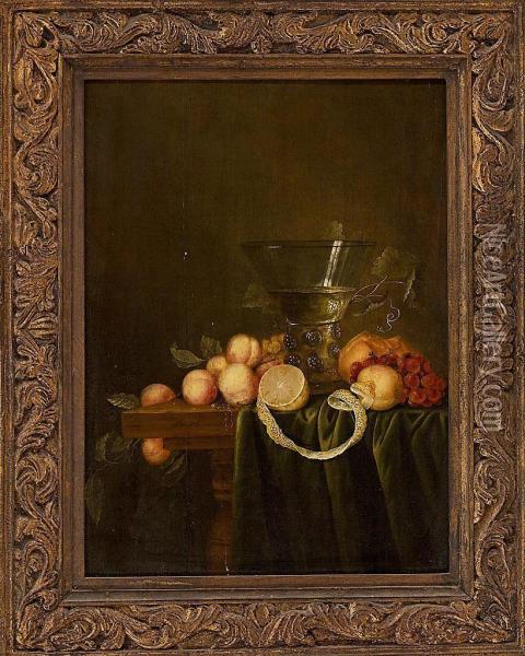 Bodegon Oil Painting - Pieter de Ring