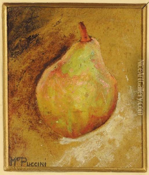 Pera Oil Painting - Mario Puccini
