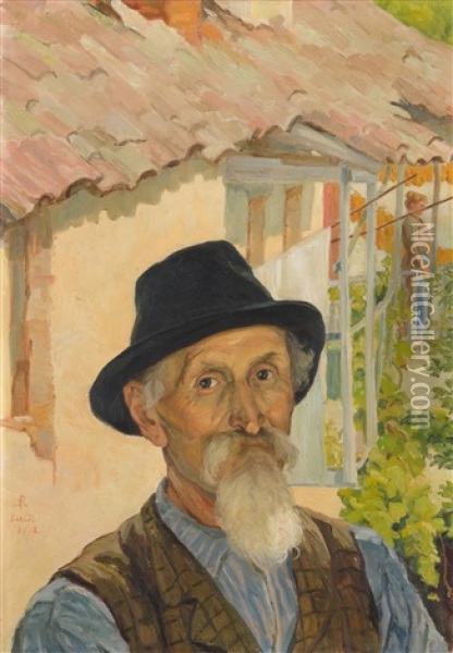 Tessinerbauer Oil Painting - Sigismund Righini