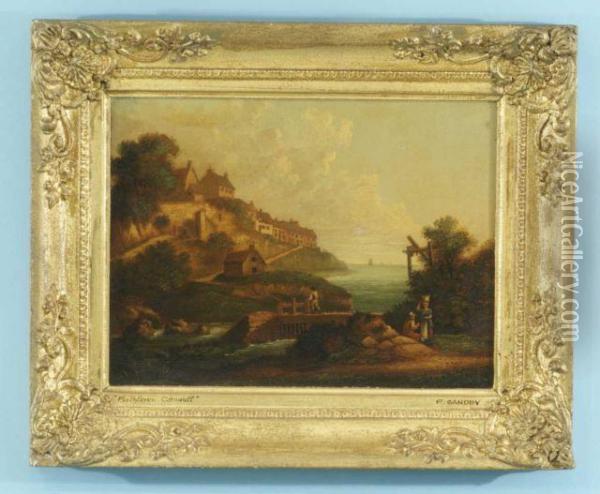 Porthleven, Cornwall Oil Painting - Paul Sandby