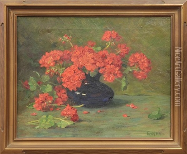 Carnations Oil Painting - Edith White