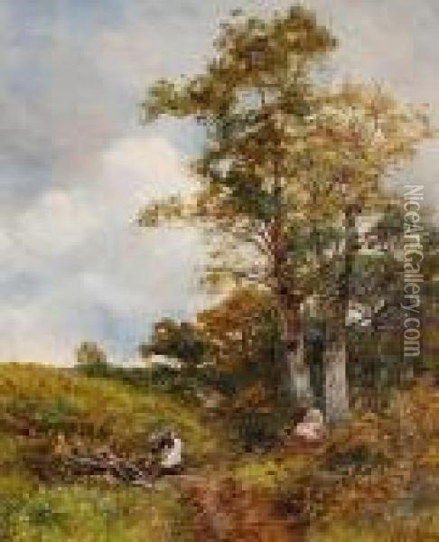 The Windfall Oil Painting - David Bates