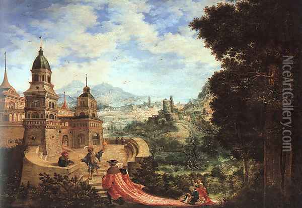 Allegory, 1531 Oil Painting - Albrecht Altdorfer
