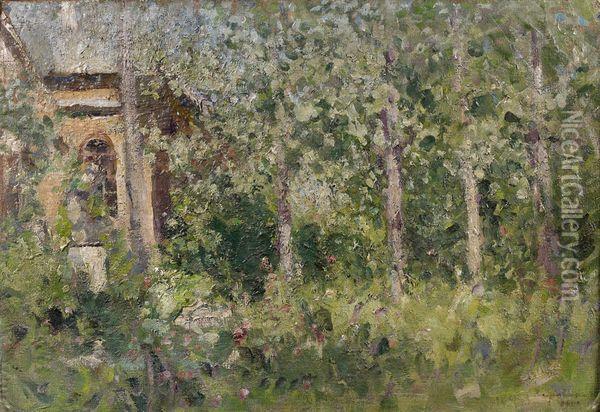 Le Jardin Oil Painting - Konstantin Alexeievitch Korovin