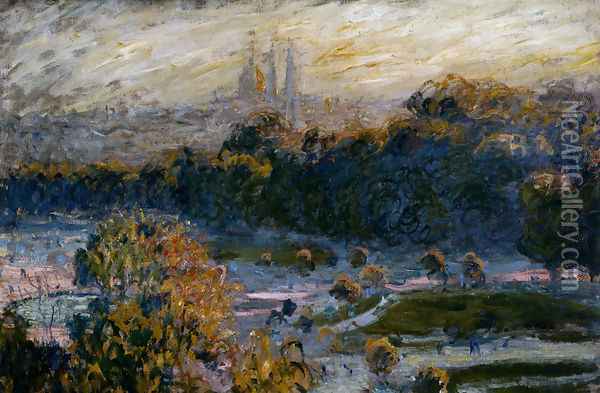 The Tuileries Oil Painting - Claude Oscar Monet
