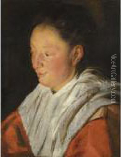 Catharina Van Noort Oil Painting - Jacob Jordaens