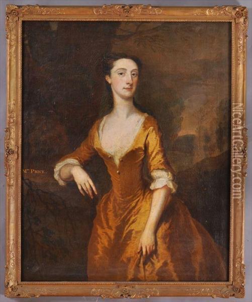 Mrs. Prince Oil Painting - Joseph Highmore
