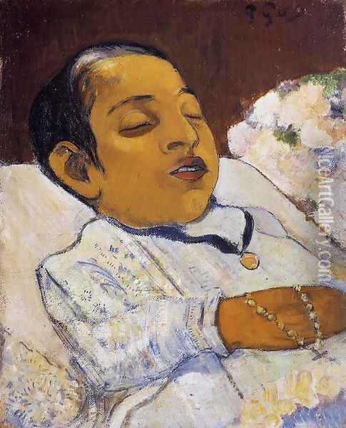 Atiti Oil Painting - Paul Gauguin