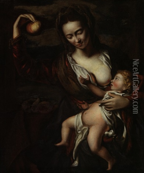 Madonna Mit Kind Oil Painting -  El Greco