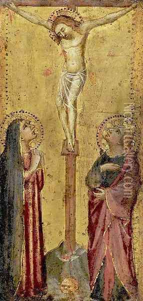 Crucifixion Oil Painting - Bicci Di Lorenzo