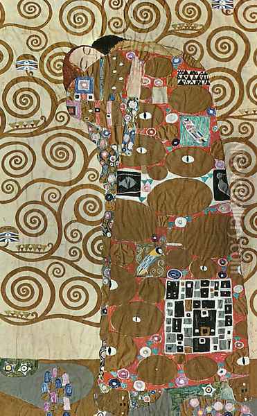 Fulfillment 1905-09 Oil Painting - Gustav Klimt