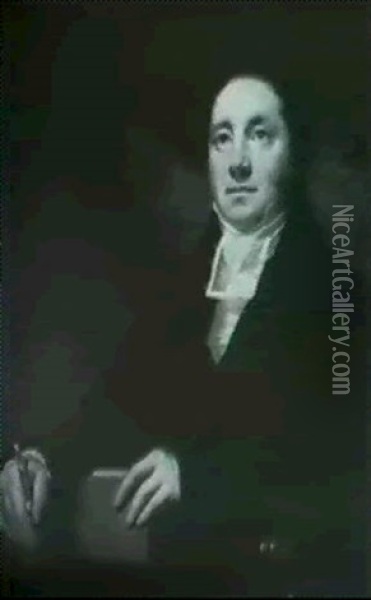 Portrait Of Reverend Archibald Livingston Oil Painting - Sir Henry Raeburn