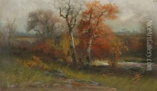 Autumn Landscape Oil Painting - Christopher H. Shearer