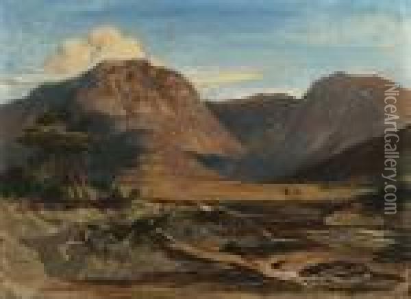 Glen Feshie Oil Painting - Landseer, Sir Edwin