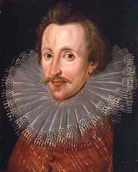 Portrait of Sir Philip Sidney 1554-86 Oil Painting - John de, the Younger Critz