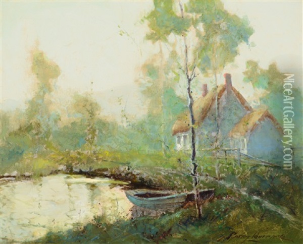 Springtime Oil Painting - Sydney Mortimer Laurence