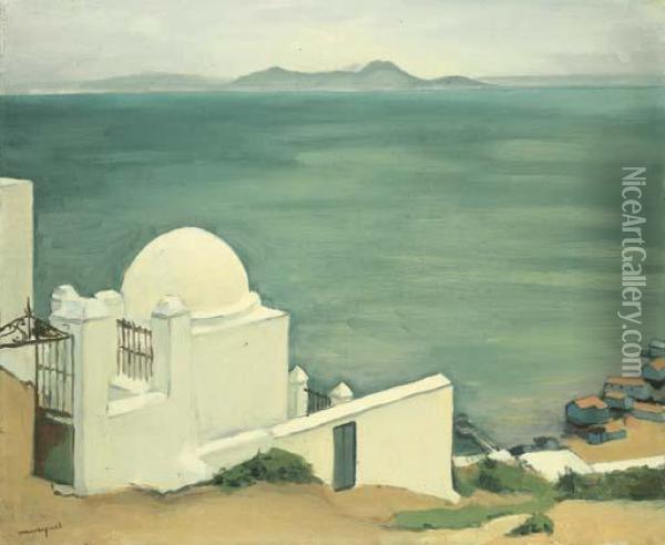 Sidi Bou Said Oil Painting - Albert Marquet