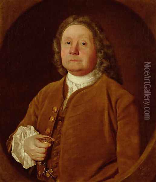 Portrait of George Fothergill of York, 1746 Oil Painting - George Stubbs
