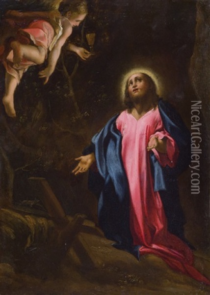 Christ In The Garden Of Gethsemane Oil Painting -  Correggio