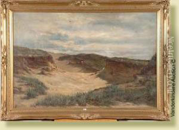 Dunes Oil Painting - Theodore T'Scharner