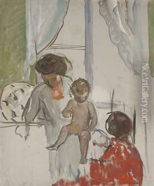 Mere et enfant Oil Painting - Henri Lebasque