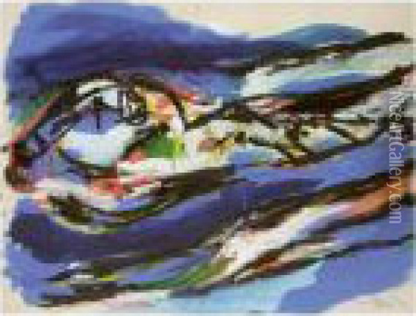 Oiseau De La Mer Oil Painting - Karl Appel