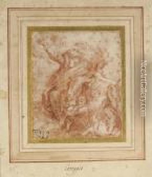 The Assumption Of The Virgin Oil Painting - Correggio, (Antonio Allegri)
