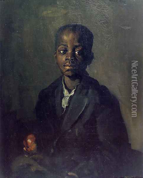 Portrait of Willie Gee Oil Painting - Robert Henri