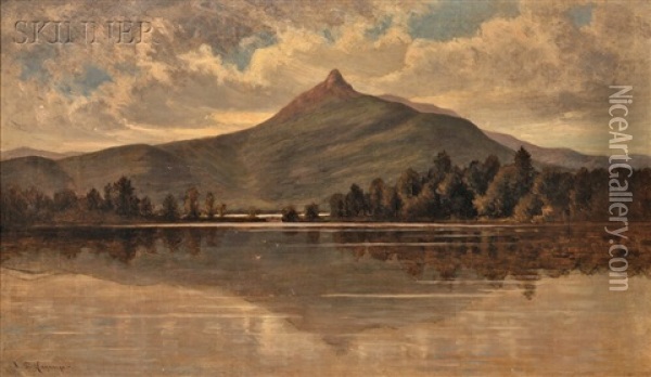 Mount Chocorua Oil Painting - Nikolay Tysland Leganger