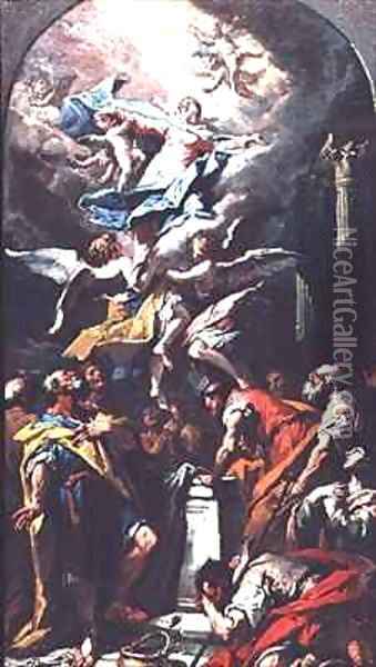Assumption of The Virgin Oil Painting - Gaspare Diziani