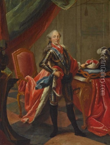 Kurfurst Maximilian Iii. Joseph Von Bayern Oil Painting - Pieter Jacob Horemans
