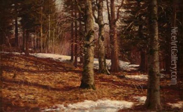Spring Thaw Oil Painting - William Preston Phelps