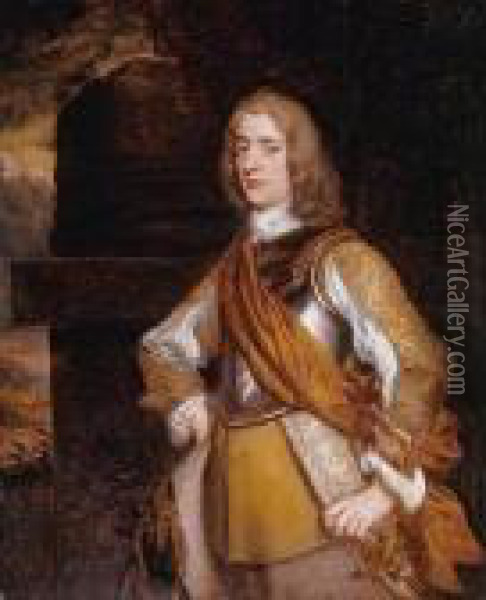 Portrait Of A Man Oil Painting - Sir Peter Lely