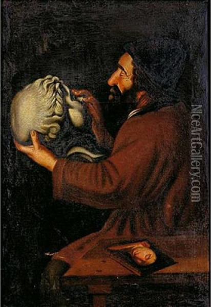 Alegoria Del Tacto Oil Painting - Jose Ribera