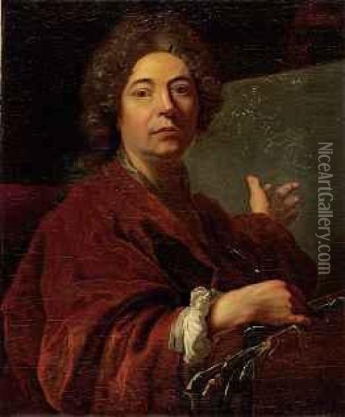 Portrat Nicolas De Largilliere Oil Painting - Nicolas de Largillierre