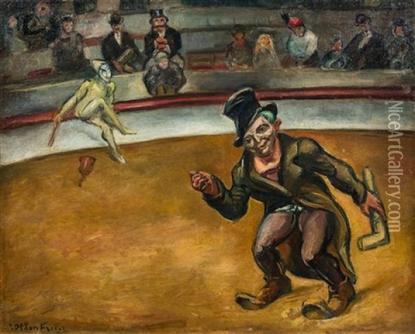 Circus Oil Painting - Achille-Emile Othon Friesz