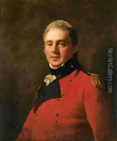 Portrait Of An Officer Oil Painting - Sir Henry Raeburn