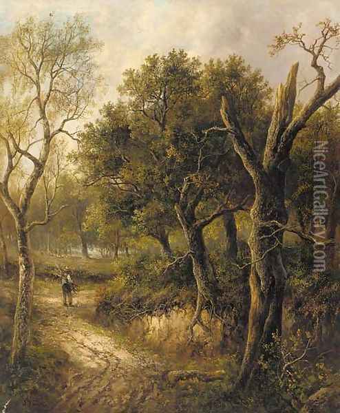 At Sevenoaks, Kent Oil Painting - Joseph Thors