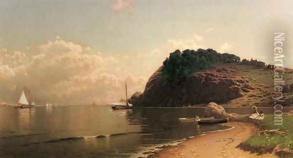 Coastal Scene II Oil Painting - Alfred Thompson Bricher