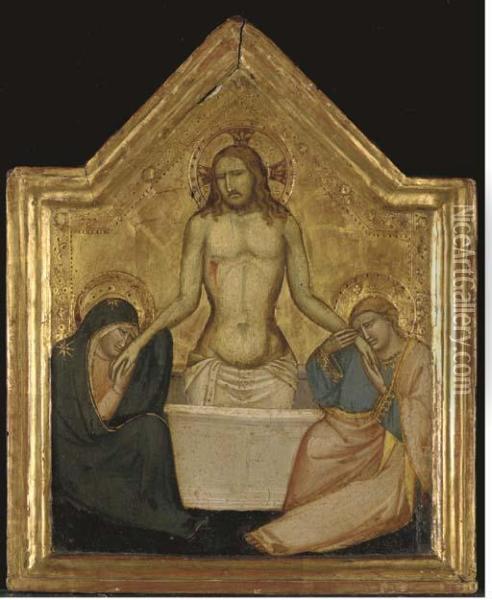 Pieta Oil Painting - Niccolo di Pietro Gerini