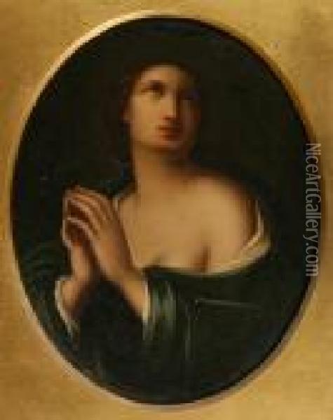 The Penitant Magdalen Oil Painting - Guido Reni