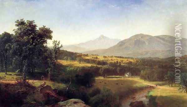 Mount Chocorua Oil Painting - John Frederick Kensett